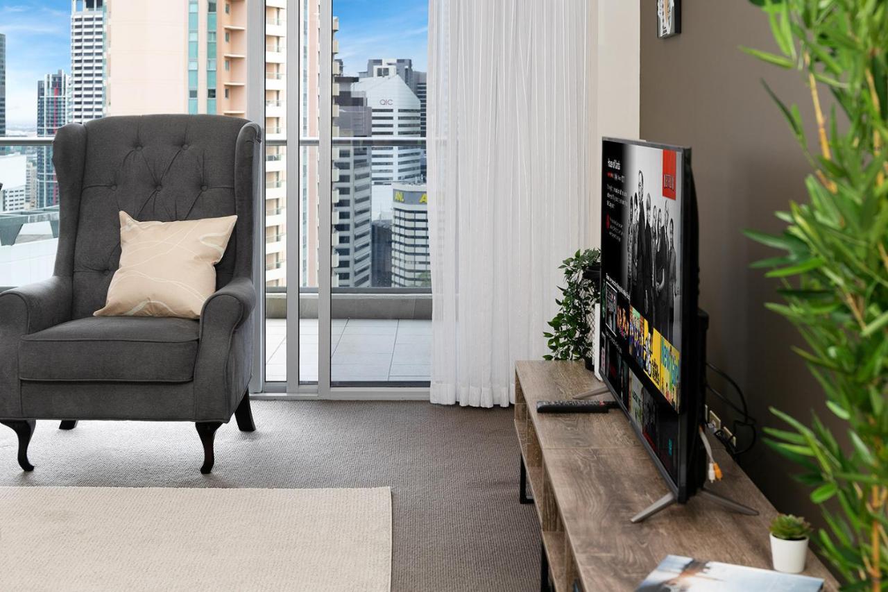Amazing River View - 3 Bedroom Apartment - Brisbane Cbd - Netflix - Fast Wifi - Carpark Bagian luar foto