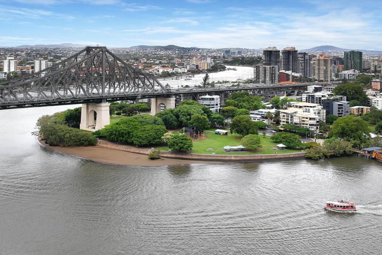Amazing River View - 3 Bedroom Apartment - Brisbane Cbd - Netflix - Fast Wifi - Carpark Bagian luar foto