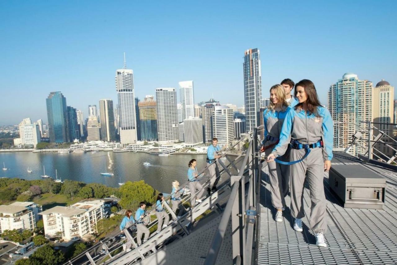 Amazing River View - 3 Bedroom Apartment - Brisbane Cbd - Netflix - Fast Wifi - Carpark Bagian luar foto