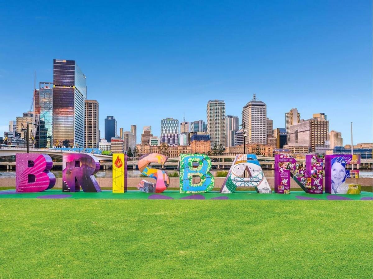 Amazing River View - 3 Bedroom Apartment - Brisbane Cbd - Netflix - Fast Wifi - Carpark Bagian luar foto